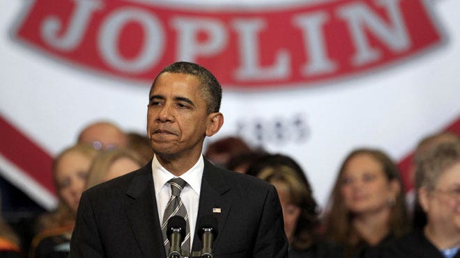 Obama praises Joplin's resiliency after tornado at graduation ...