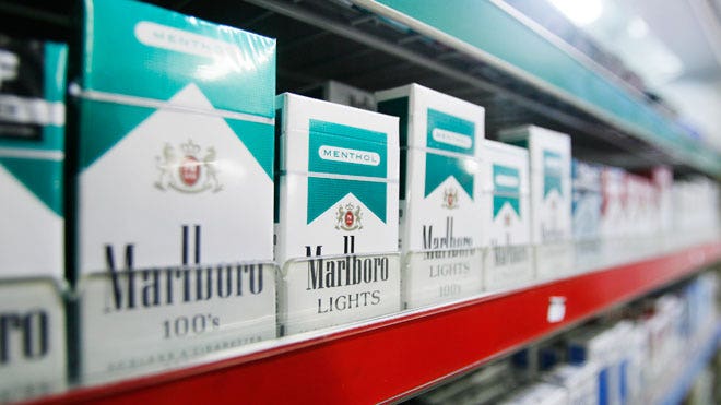 norway cigarette tax proposition