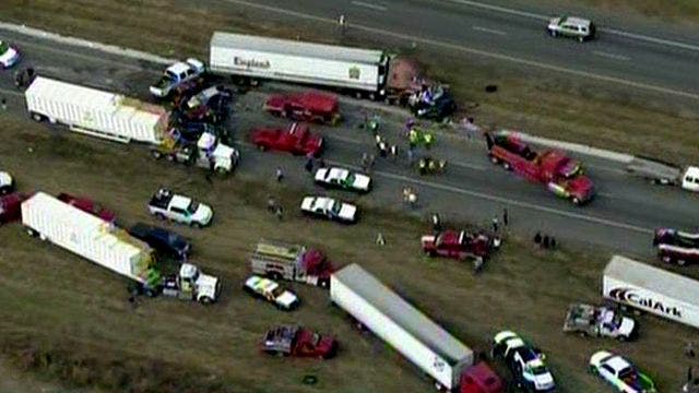 At least 2 dead, dozens injured in massive pileup along Texas ...