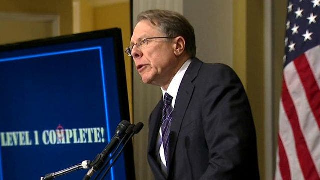 NRA chief urges armed guards in 'every single school,' dismisses ...